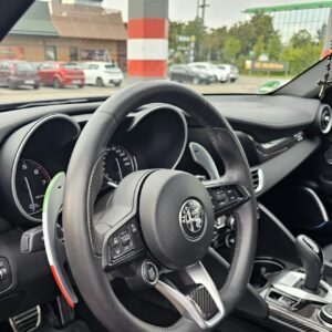 Alfa Romeo Giulia/Stelvio Sticker für Paddel Shifter +Gel