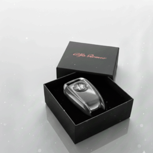 Schlüsselcover Alfa Romeo Giulia/Stelvio/Tonale grigio stromboli