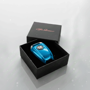 Schlüsselcover Alfa Romeo Giulia/Stelvio/Tonale misano blu
