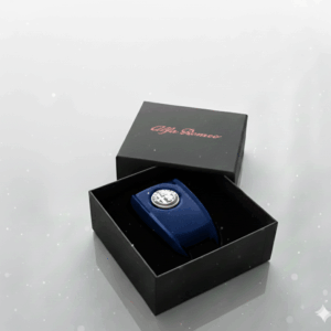 Schlüsselcover Alfa Romeo Giulia/Stelvio/Tonale montecarlo blu