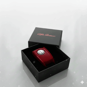 Schlüsselcover Alfa Romeo Giulia/Stelvio/Tonale rosso competizione