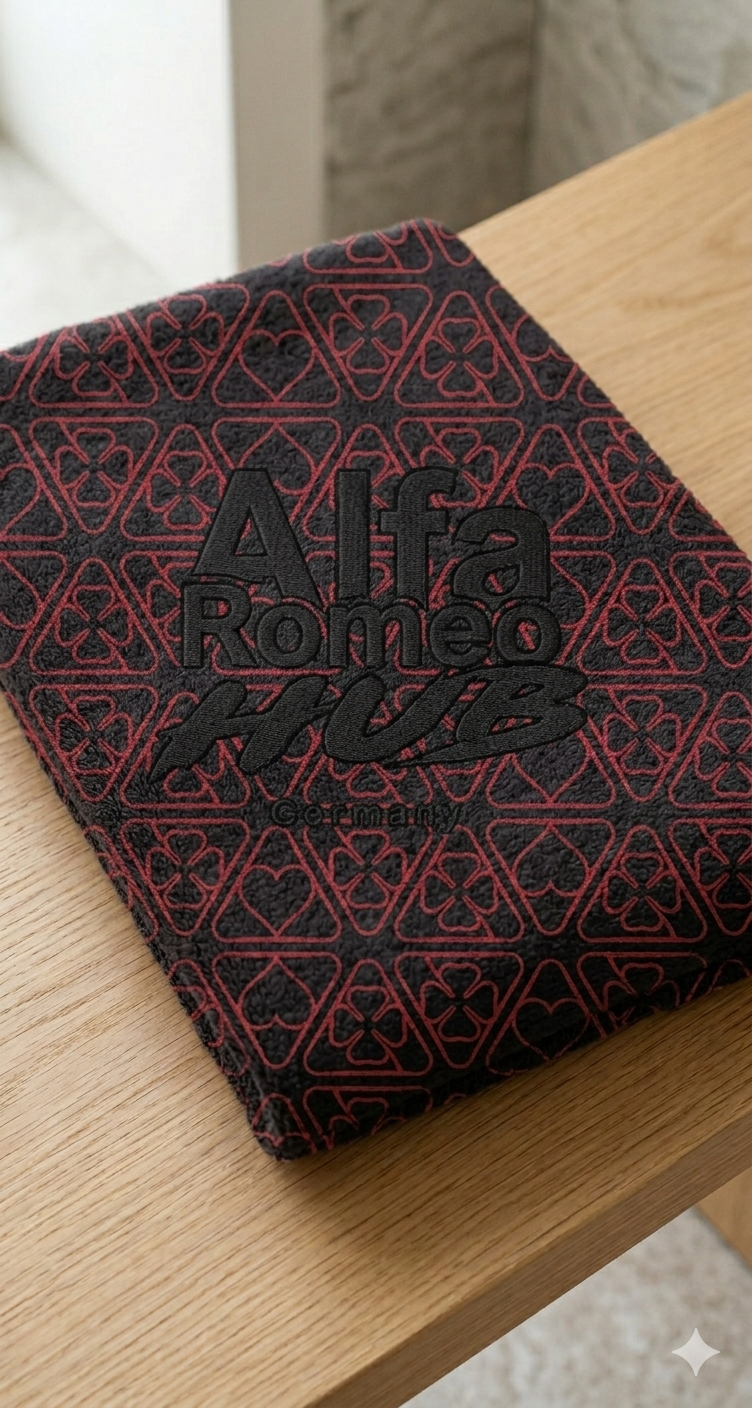 Alfa Romeo HUB-Handtuch – Bild 3